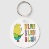 Blah Blah Blah Schlüsselanhänger (Rückseite)