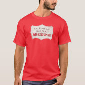Blah Blah Blah Shakespeare - etwas Rott T-Shirt (Vorderseite)