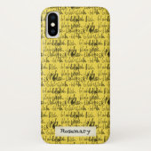 Blah blah blah - sinnlose Worte Design Case-Mate iPhone Hülle (Rückseite)