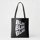 Blah Blah Blah Tasche (Vorderseite)