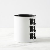 Blah - blah Kaffee-Tasse Tasse (Zentrum)