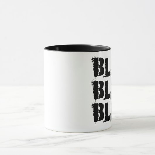 Blah - blah Kaffee-Tasse Tasse (Zentrum)
