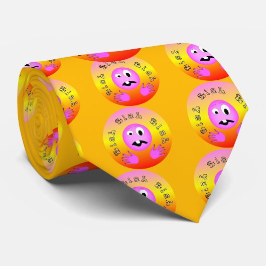 Blah - blah Krawatte (Gerollt)