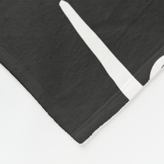 Blah blah nahtloses Muster. Fleecedecke (Ecke)