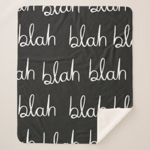 Blah blah nahtloses Muster.  Sherpadecke