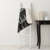 Blah blah nahtloses Muster. Sherpadecke (Beispiel)