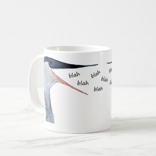 Blah - blah Tasse (Vorderseite Links)