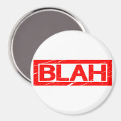 Blah Briefmarke Magnet (Vorderseite/Rückseite)