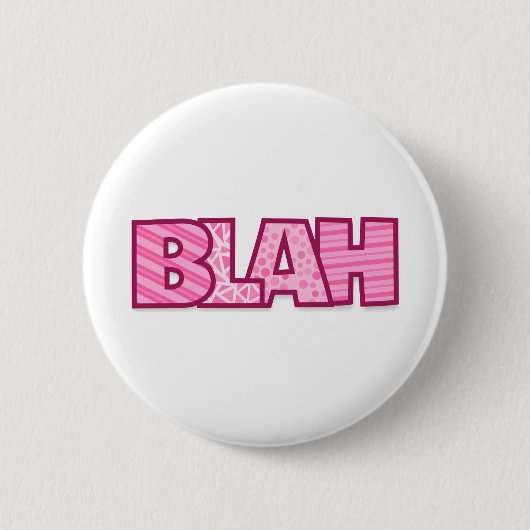 Blah Button (Vorderseite)