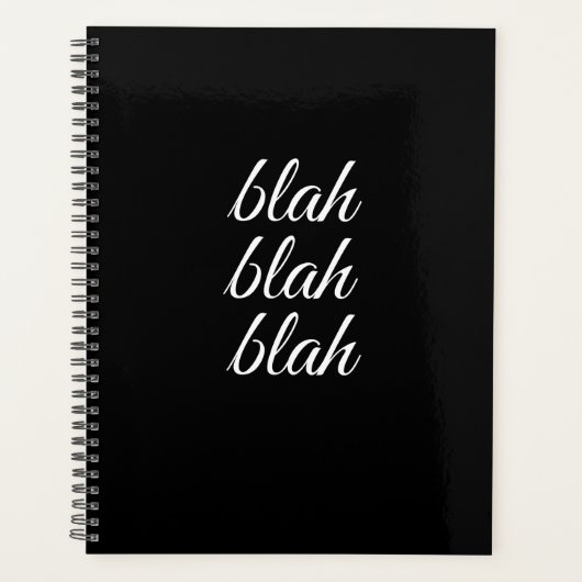 Blah Planer (Vorderseite)