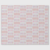 Blah rosa lila und sandfarben geschenkpapier (Flach)