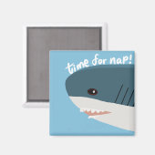 Blahaj IKEA Shark Magnet (Vorderseite/Rückseite)