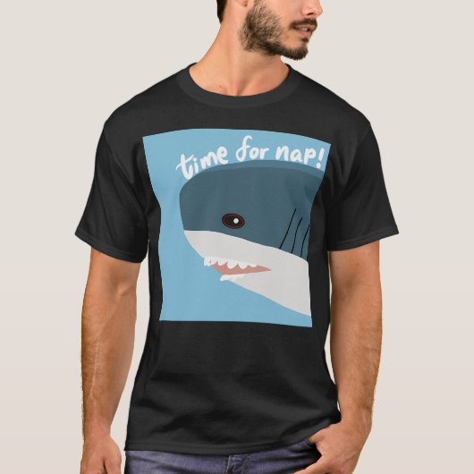 Blahaj Ikea Shark T-Shirt (Vorderseite)