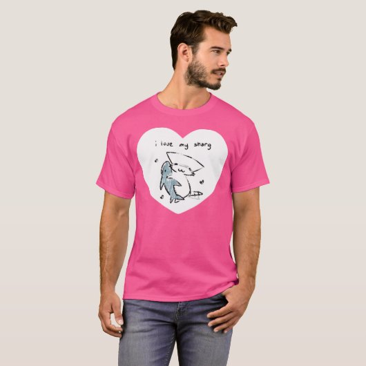 Blahaj T-Shirt (Vorne ganz)