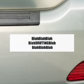 Blahdriftingblah Autoaufkleber (Auf Auto)