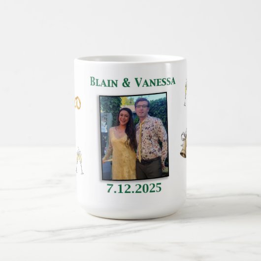 Blain Hochzeitstasse Kaffeetasse (Mittel)