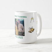 Blain Hochzeitstasse Kaffeetasse (VorderseiteRechts)