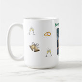 Blain Hochzeitstasse Kaffeetasse (Links)