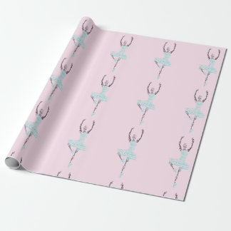Blaine Ballerina-Tanz-Geschenk Geschenkpapier
