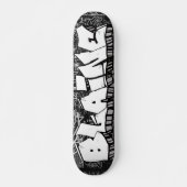 Blaine Graffiti Custom Personalisiert Skateboard (Vorne)