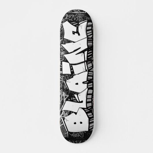 Blaine Graffiti Custom Personalisiert Skateboard (Vorne)