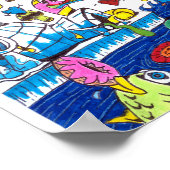 Blaine Helm Art Poster (Ecke)