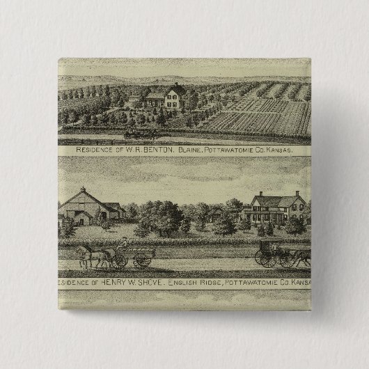 Blaine, Kansas Button (Vorderseite)