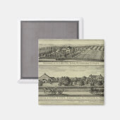 Blaine, Kansas Magnet (Vorderseite/Rückseite)