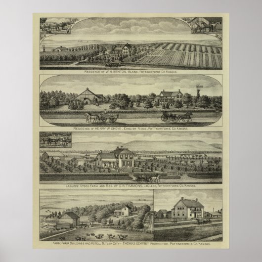 Blaine, Kansas Poster (Vorne)