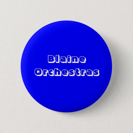 Blaine Orchester Button (Vorderseite)