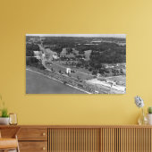 Blaine, WA Birds Augenblick und Int. Friedensbogen Leinwanddruck (Insitu (Wohnzimmer))