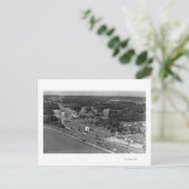 Blaine, WA Birds Augenblick und Int. Friedensbogen Postkarte (Stehend Vorderseite)