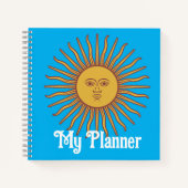 Blaing Sun Personalisiert Notizblock (Vorderseite)