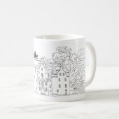 Blair Castle Perthshire Kaffeetasse (VorderseiteRechts)