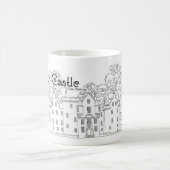 Blair Castle Perthshire Kaffeetasse (Mittel)