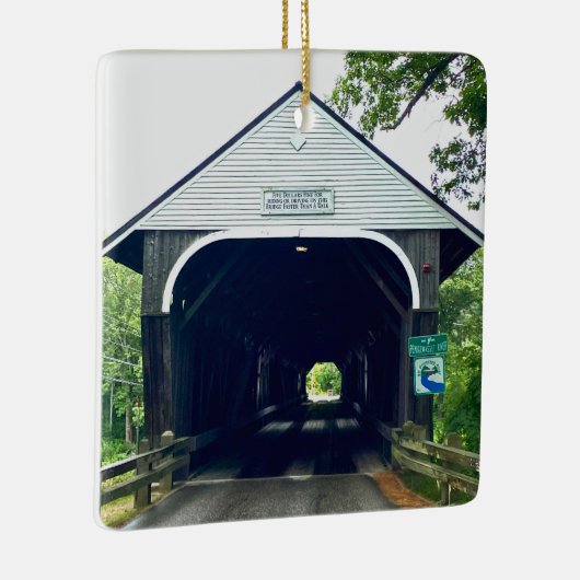Blair Covered Bridge Keramikornament (Rechts)