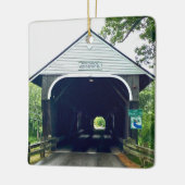 Blair Covered Bridge Keramikornament (Links)