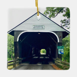 Blair Covered Bridge Keramikornament