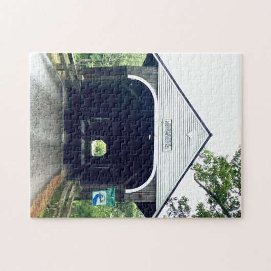 Blair Covered Bridge Puzzle (Horizontal)