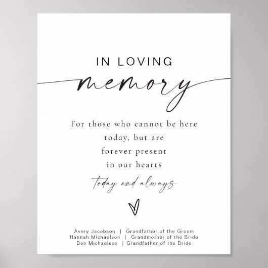 BLAIR ist modern Minimalistisch in der Gedächtnish Poster (Vorne)