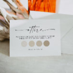 Blair Minimal Wedding Guest Dress Code-Visitenkart Einladung<br><div class="desc">Diese Hochzeitskleidungskarte besticht durch einen eleganten, handgeschriebenen Script-Schriftart und ein modernes minimalistisches Design. Um die Farben der Bekleidungskarte zu bearbeiten, klicken Sie auf 'Personalisieren Sie diese Vorlage' und scrollen Sie runter zum blauen Button 'Bearbeiten mit dem Entwurfstool'. Dies führt Sie in den gesamten Editor. Wenn der Editor geöffnet ist, klicken...</div>