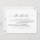 BLAIR Modern Bohemische Einfachtkarte Einladung (Vorderseite)