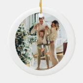 BLAIR Modern Minimal 1. Weihnachten in unserer neu Keramik Ornament (Hinten)