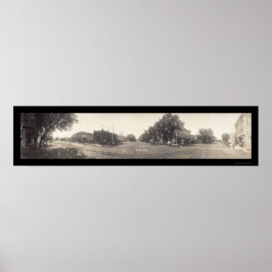 Blair, NE Foto 1908 Poster