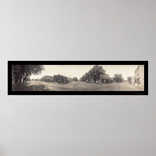 Blair, NE Foto 1908 Poster (Vorne)