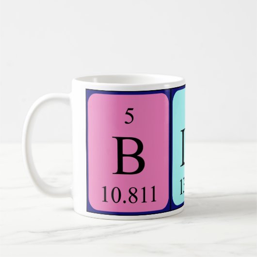 Blair Periodenname Tasse (Links)