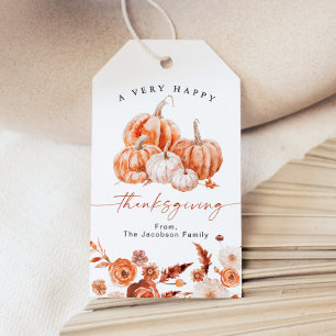 BLAIR Pumpkin Happy Thanksgiving-Leckerei Geschenkanhänger