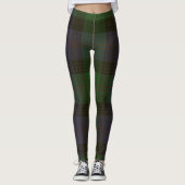 Blair Tartan Clan Kariert Leggings (Vorderseite)