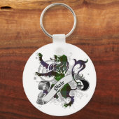 Blair Tartan Lion Schlüsselanhänger (Vorderseite)