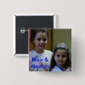 Blair und maelyn, Blair u. Maelyn Button (Vorne & Hinten)